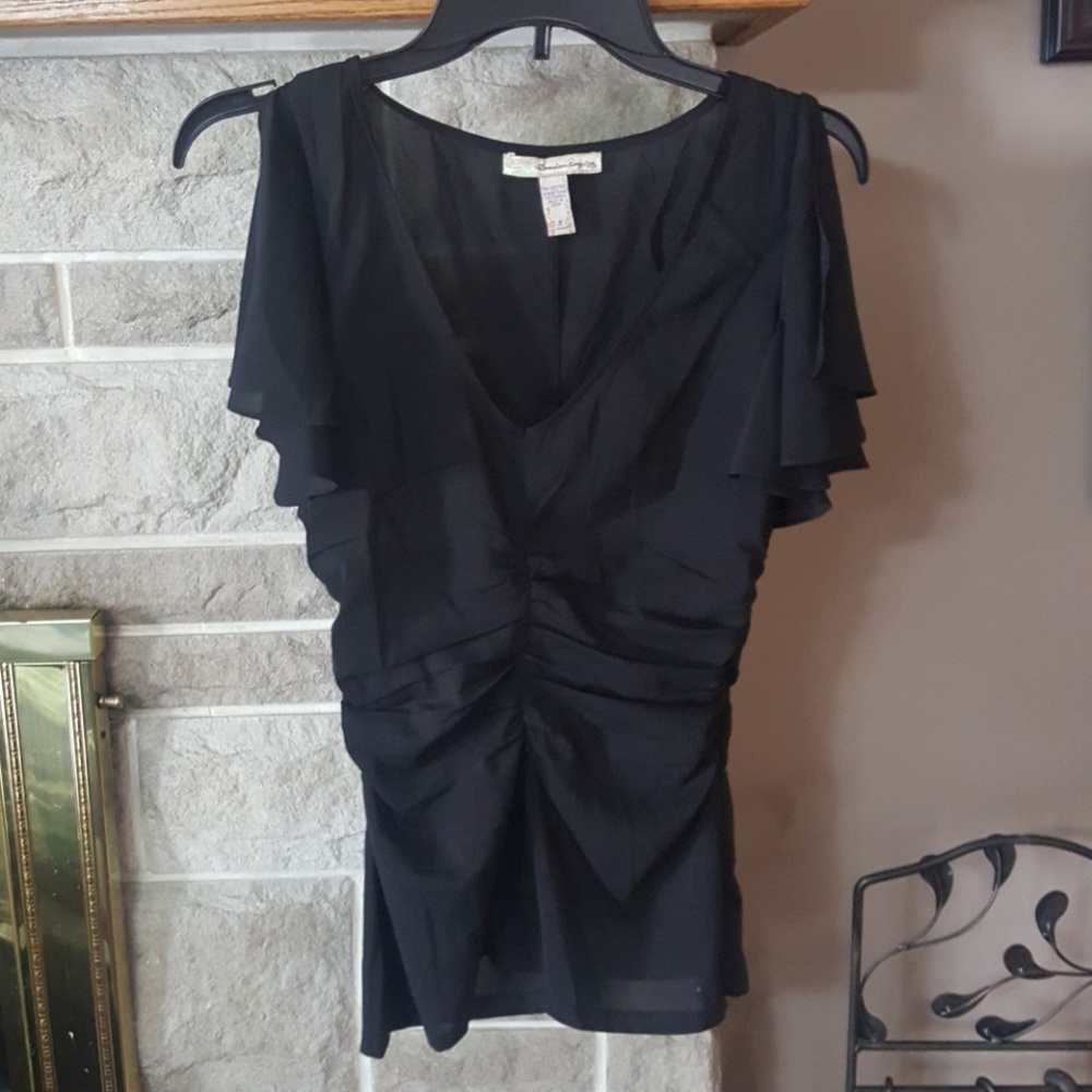 Black dressy top