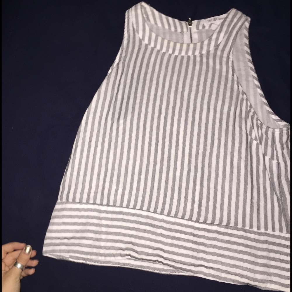 BCBG cropped tank top