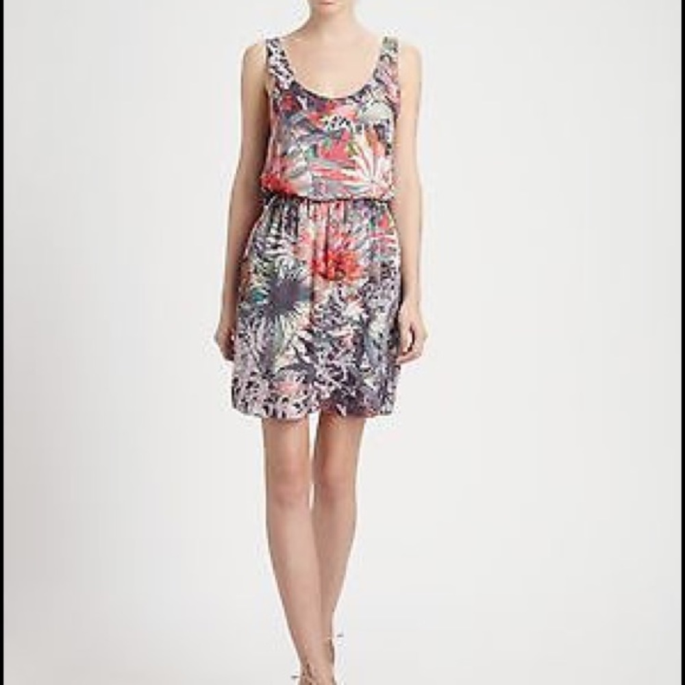 Alice + Olivia silk Roi tank dress