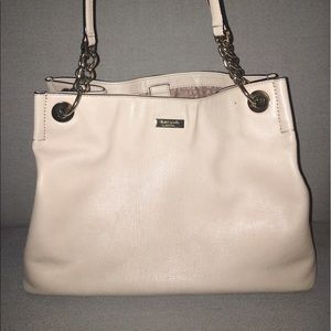 White/ivory Kate Spade purse