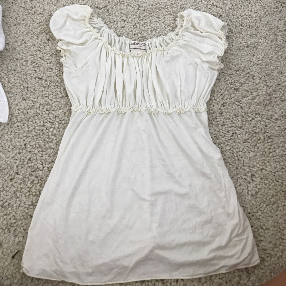 Bohemian ruffled blouse