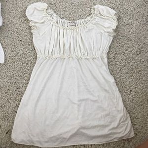 Bohemian ruffled blouse