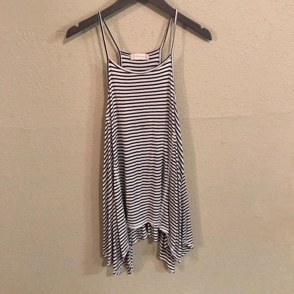 Altar'd state stripe tank top. Size L.