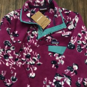 Purple Mushroom Forest Patagonia Pullover.