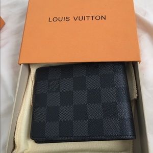 Louis Vuitton Damier black wallet