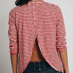 *Price Drop* We The Free Mod Striped Tee