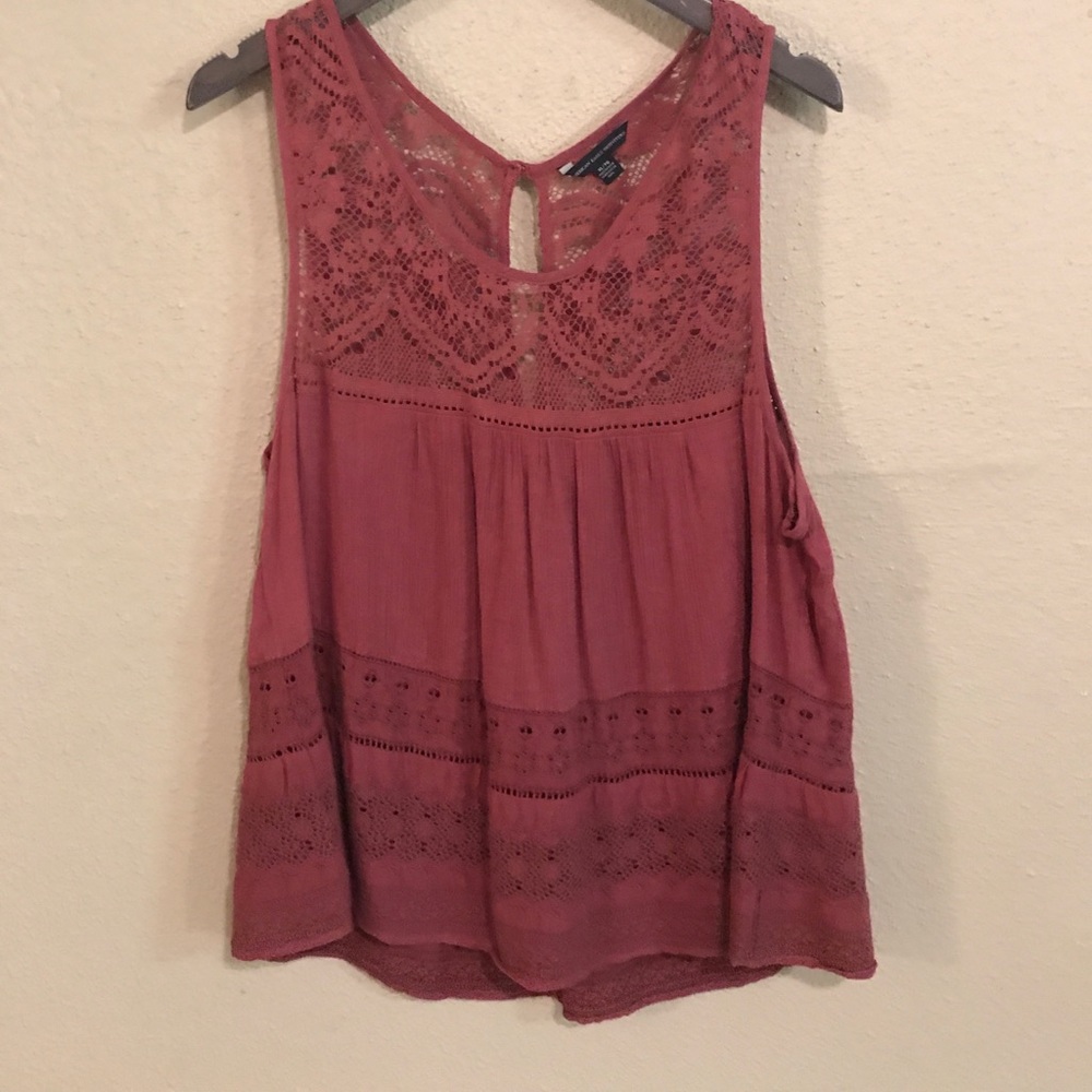 American eagle lace top. Size XL.