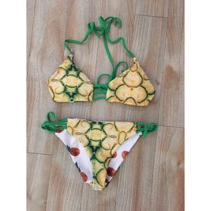 Reversible Pineapple Bikini