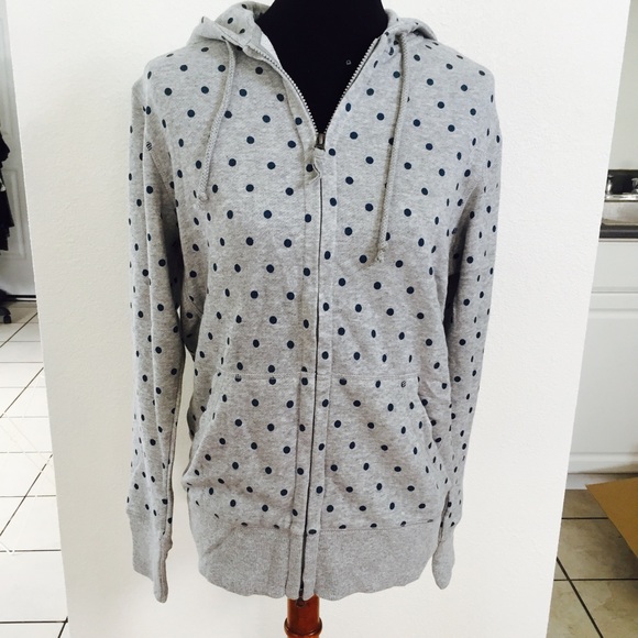 boutique Tops - Polka dot hoodie