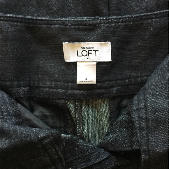 LOFT professional blue Jean pants, Size 2 - Picture 3 of 3