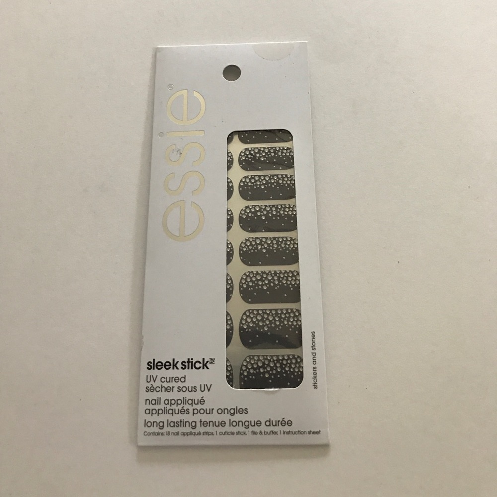 NEW Essie Sleek UV Cured Nail Appliqué Kit