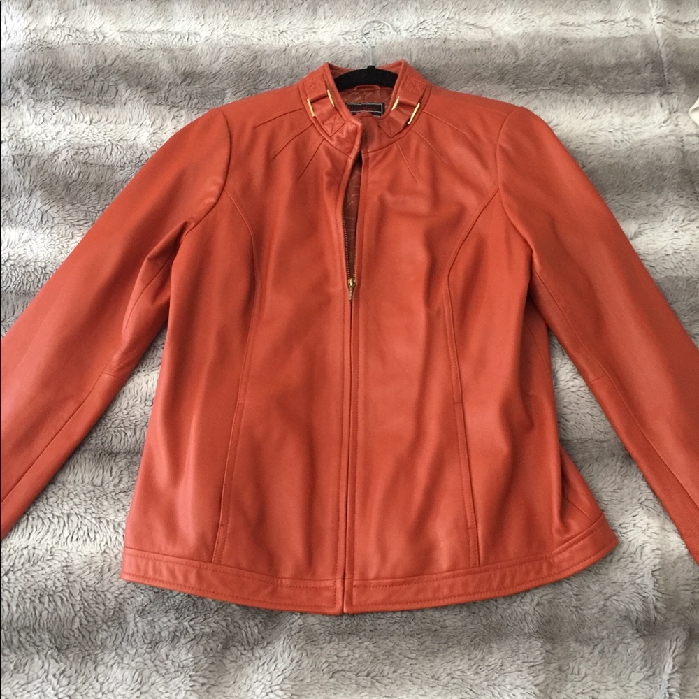 ✨Bradley by Bradley Bayou Leather Jacket