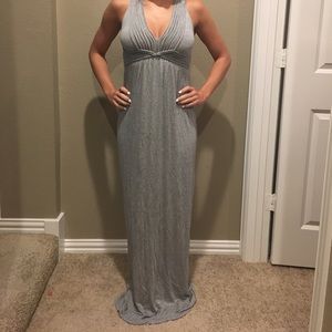 Grey maxi dress