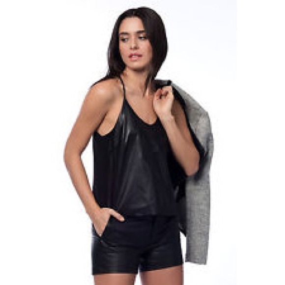 FLASH SALE – Banana Republic Leather Cami - Picture 4 of 5
