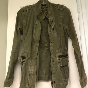 vintage lucky brand army jacket!