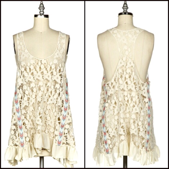 Crochet white top - Picture 3 of 5