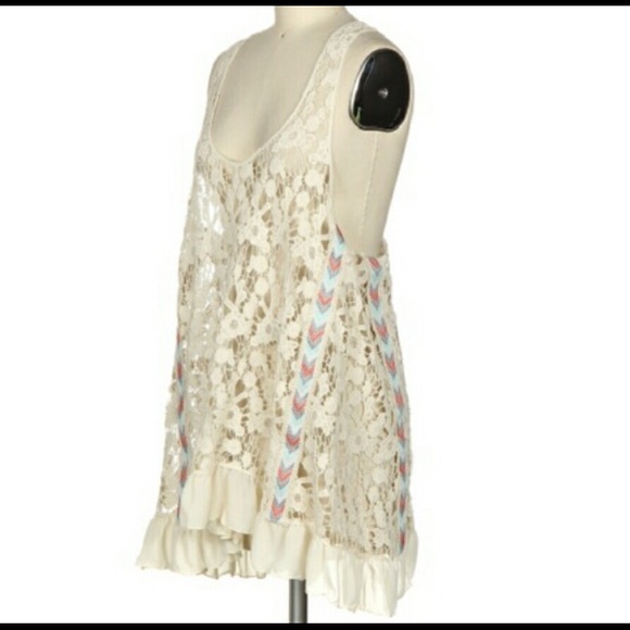 Crochet white top - Picture 4 of 5