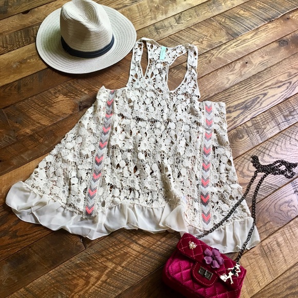 Crochet white top - Picture 2 of 5