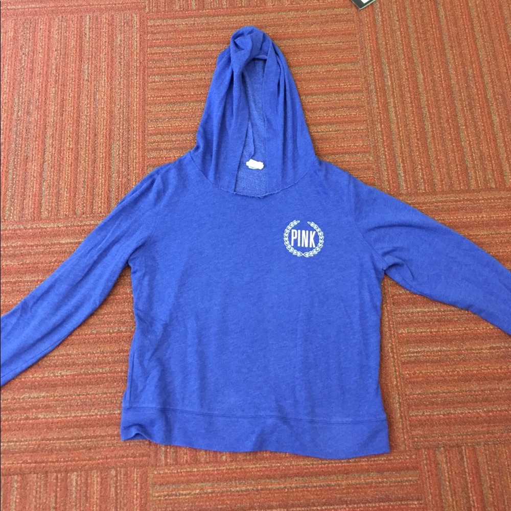Pink pullover sweatshirt
