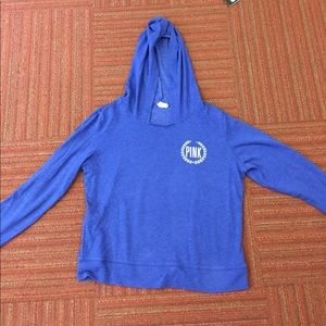 Pink pullover sweatshirt