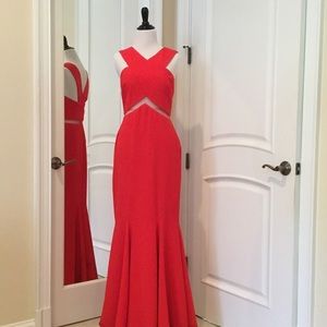 Red Gown by Mignon