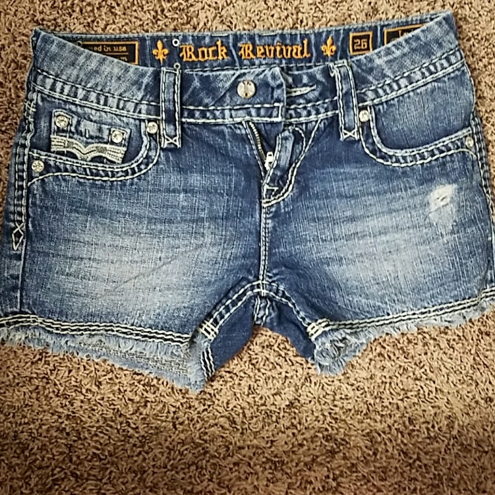 TRADE for @tiff0101 ONLY - Rock Revival Shorts