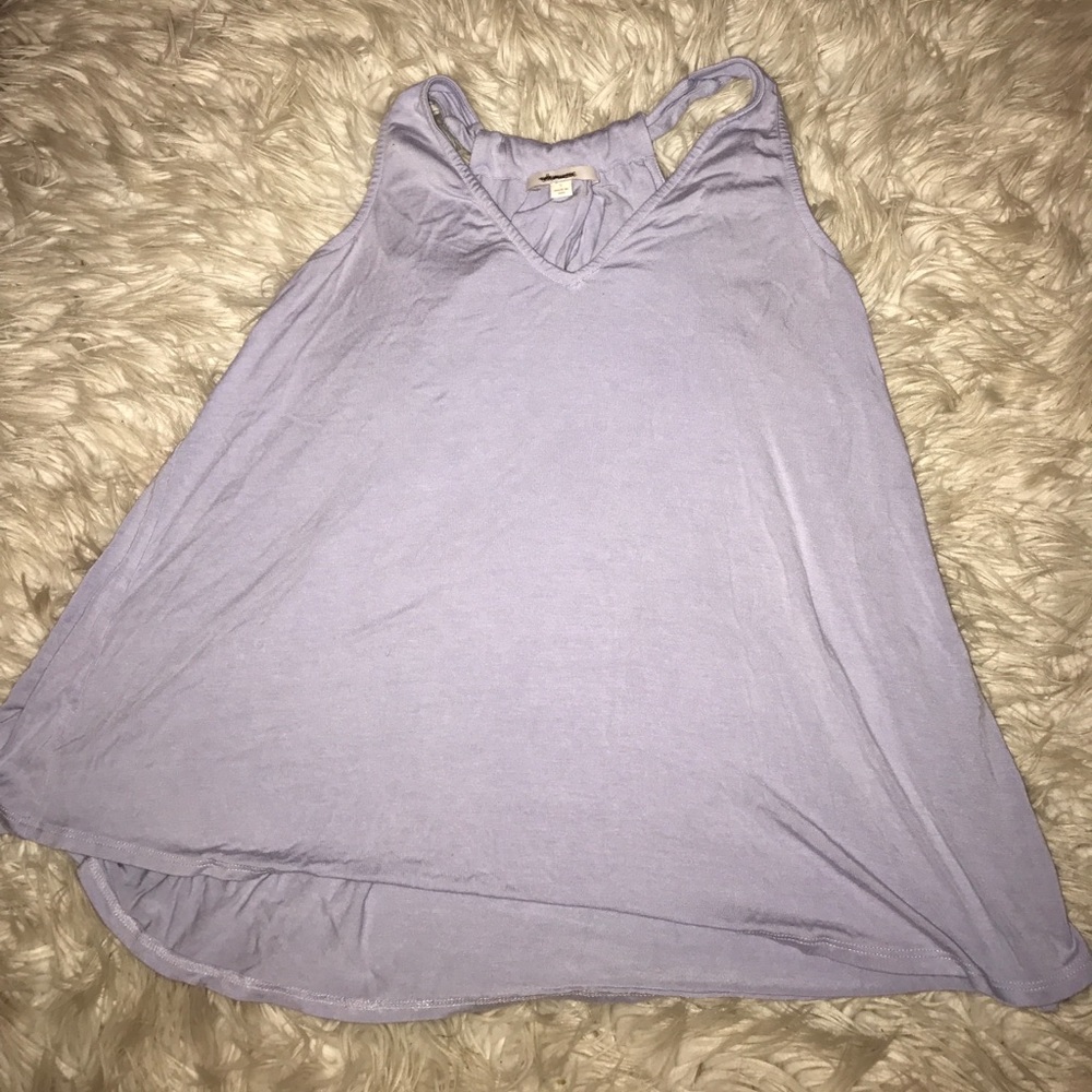 ELLA MOSS V-NECK LAVENDER TANK