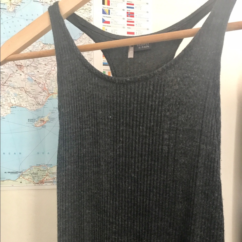 Urban outfitters • Charcoal bodycon midi dress