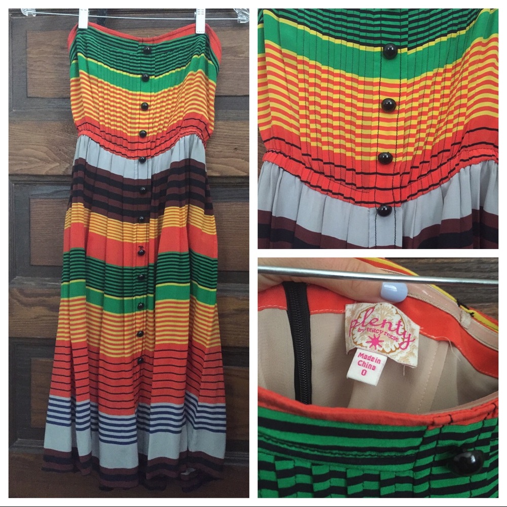 Plenty by Tracy Reese Anthropologie colorful dress