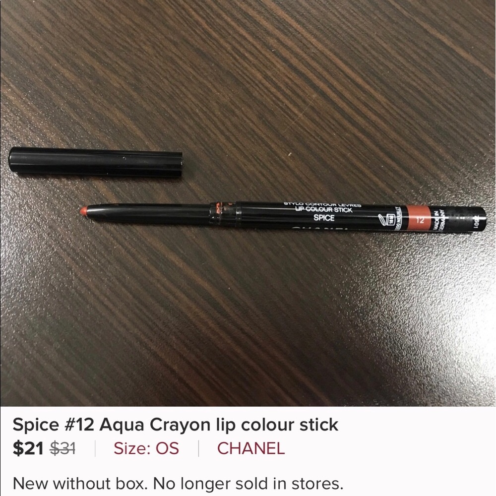 Chanel Aqua Crayon lip stylo