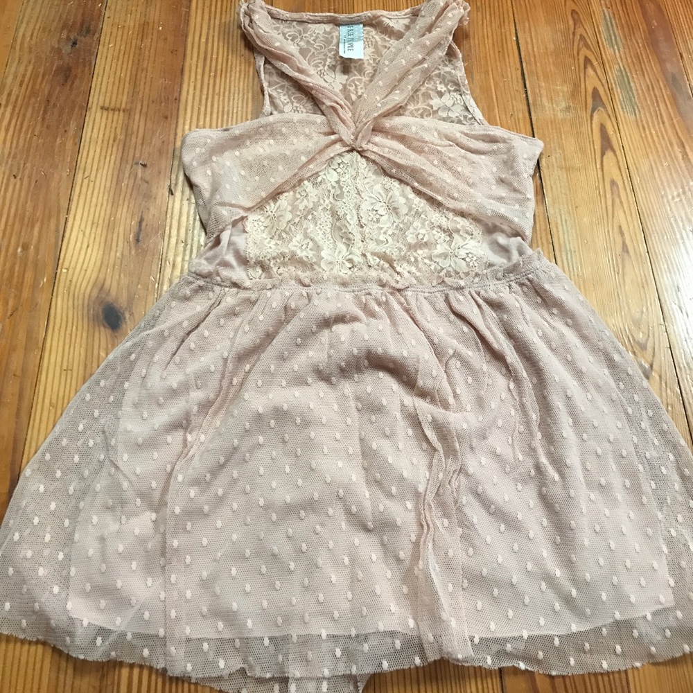 Free people flowy lace top size small