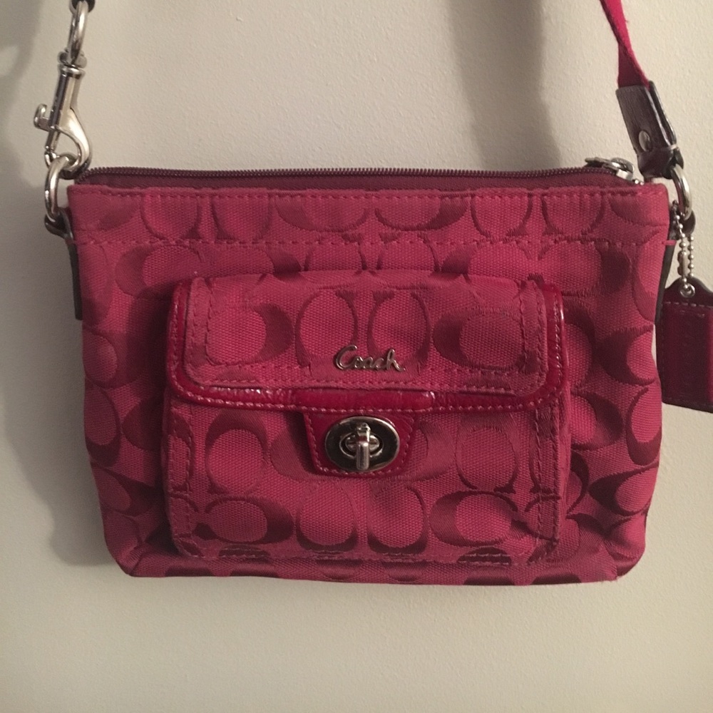 Red Coach Satchel