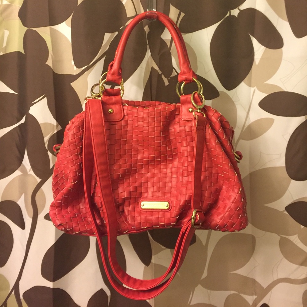 Woven Steve Madden purse