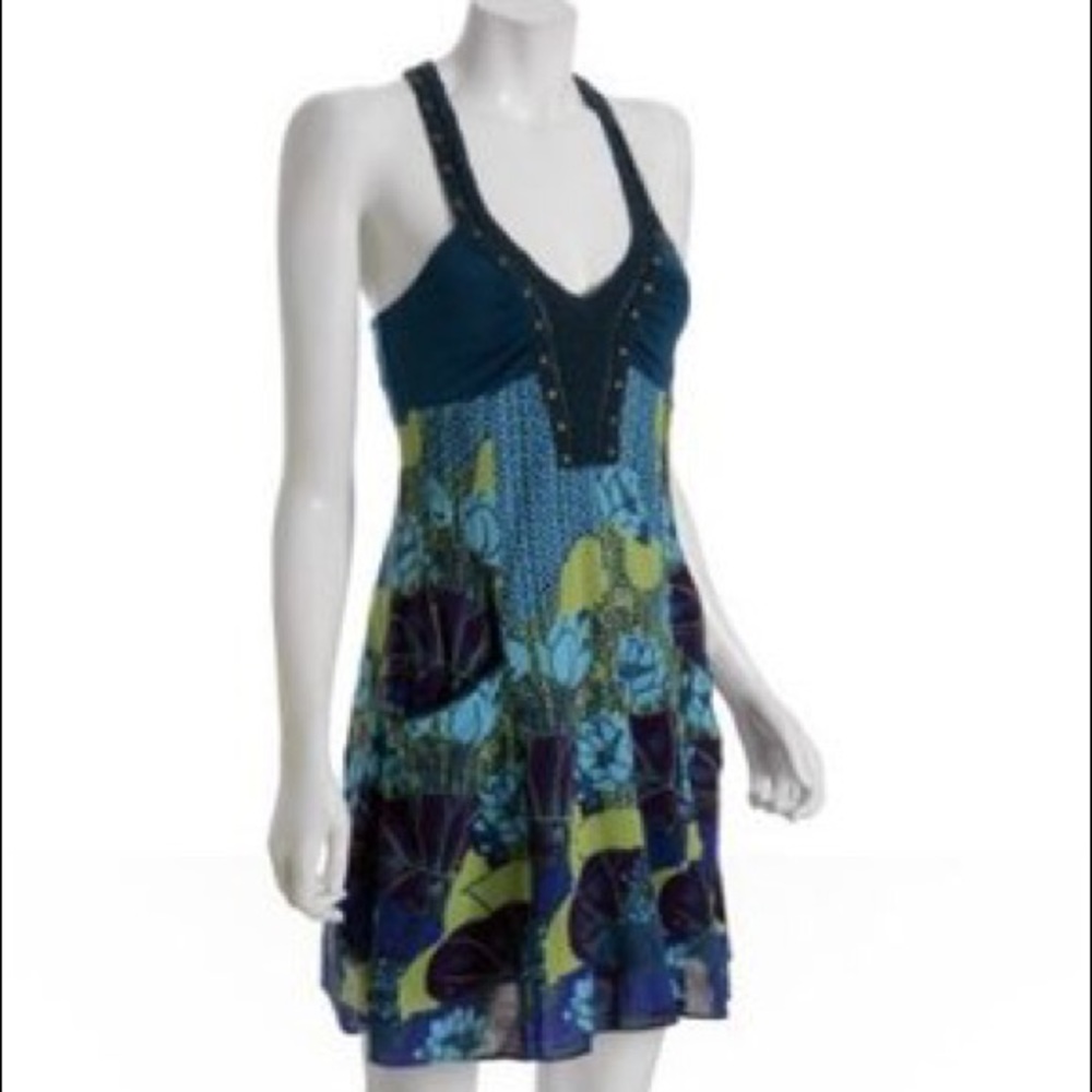 ⚡FLASH SALE⚡Free People studded racerback dress