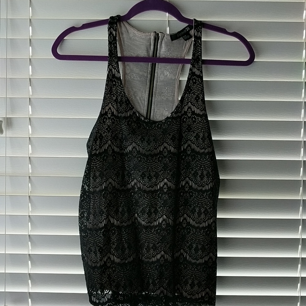 Forever21 Black "Lace" Top