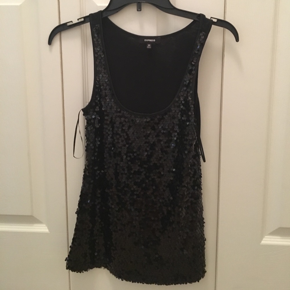 Express sequin tank