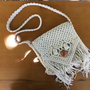 Crochet/woven/macrame Bag