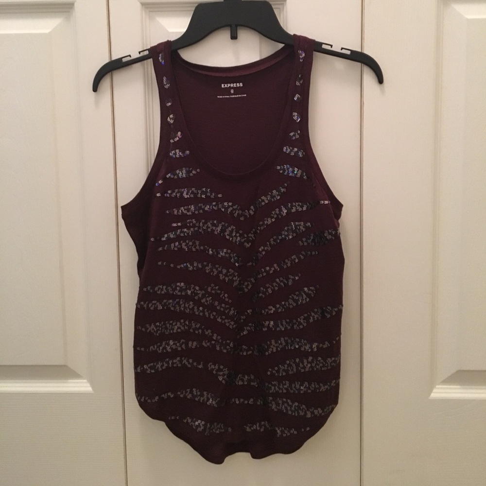 Express sequin tank
