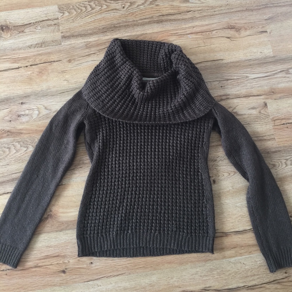 Brown anthropoligie sweater