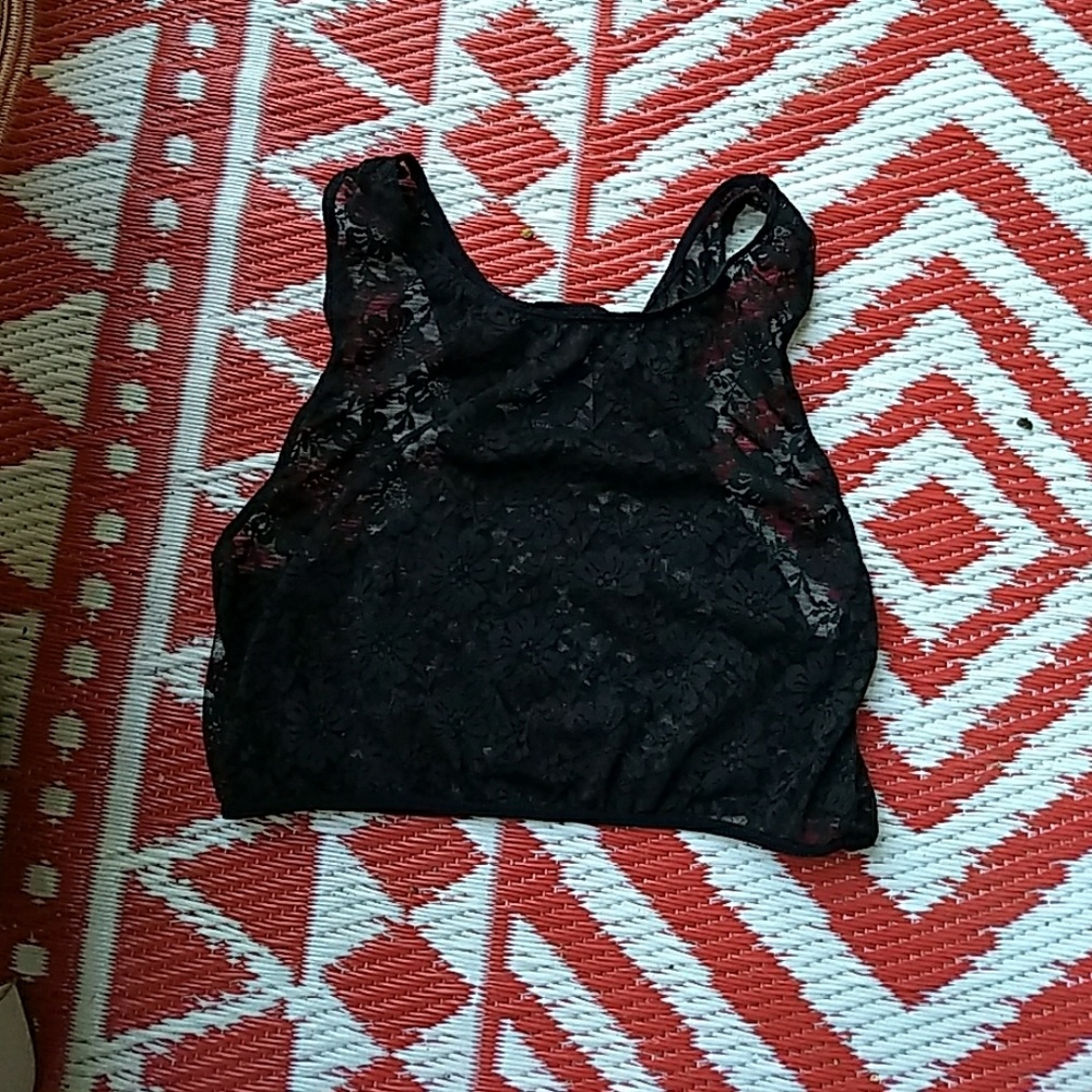 H & M Black Lace Bralette