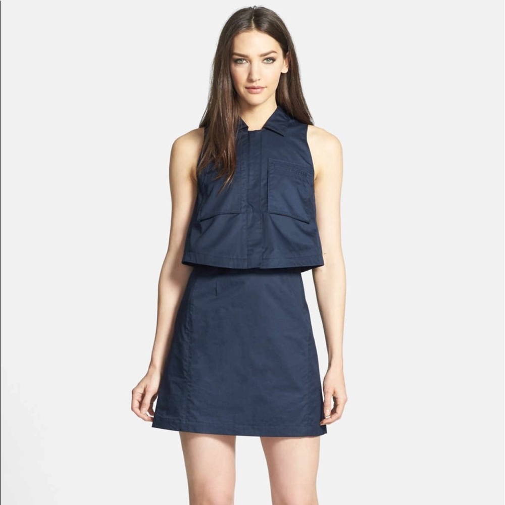 New Anthropologie THEORY GEMINI dress.