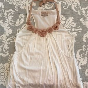 *Anthropologie Floral Tank