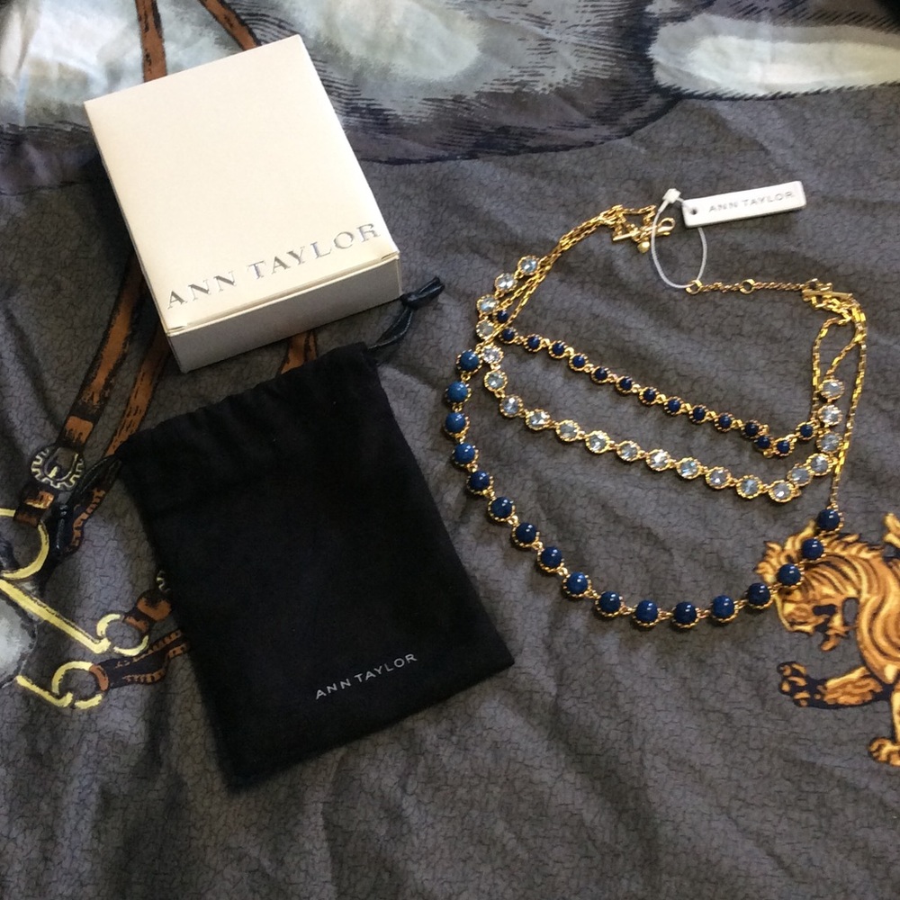 Ann Taylor new 3 tier necklace