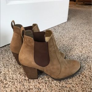 Suede Booties