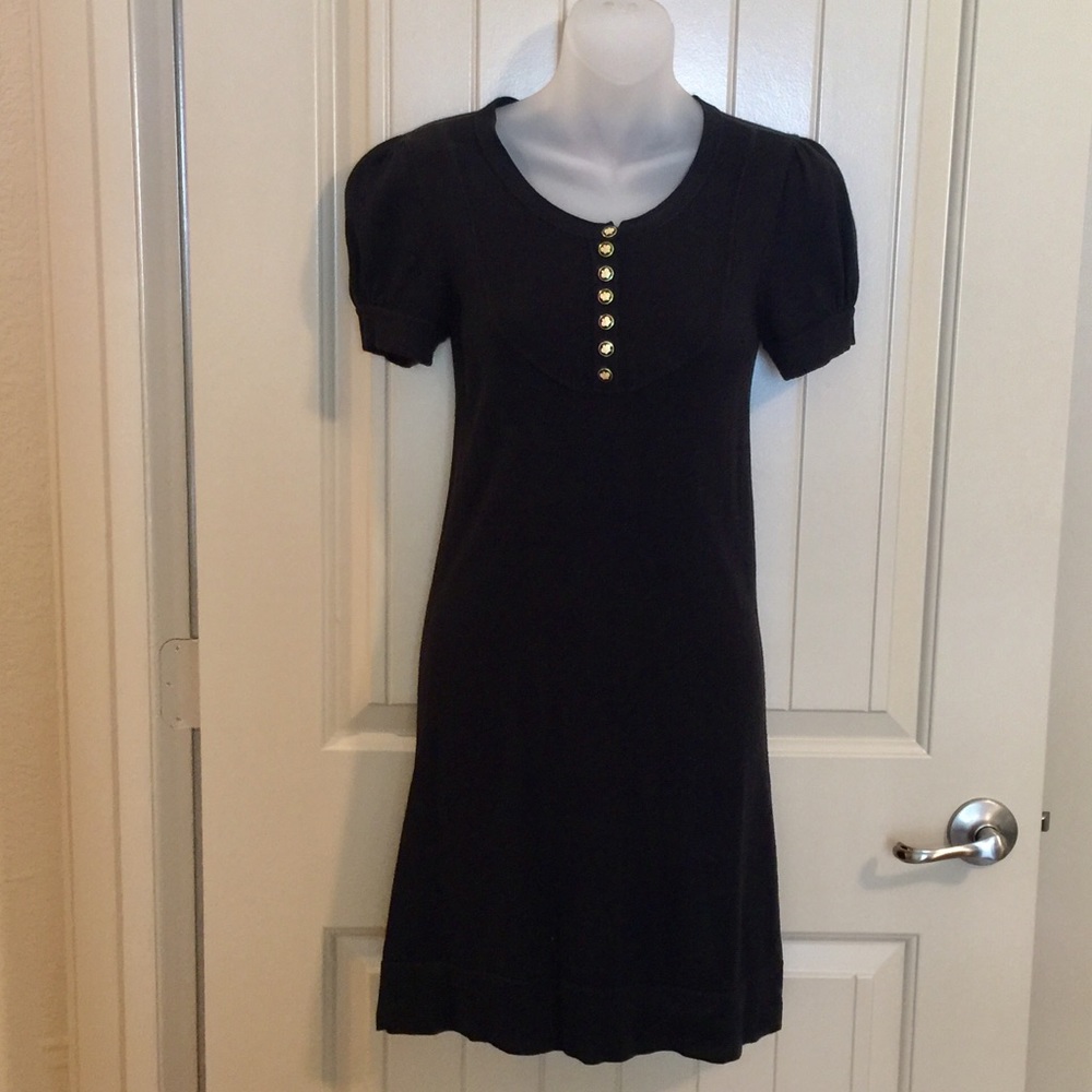 Juicy Couture Black Mini Swear Dress