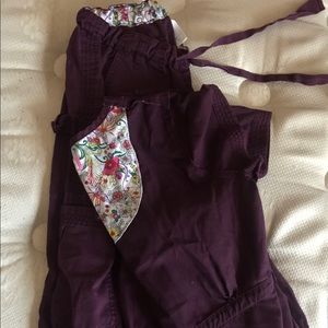 Koi burgundy scrubs