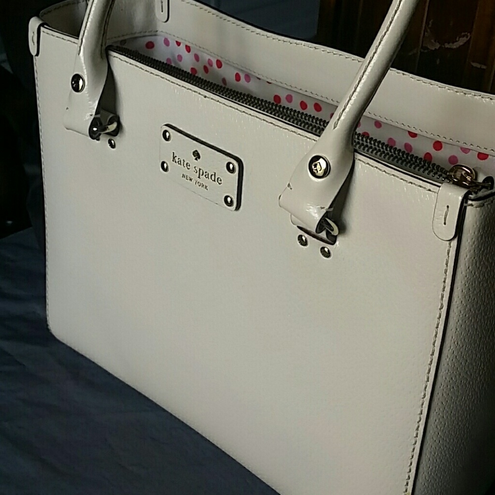 Kate spade cream color tote