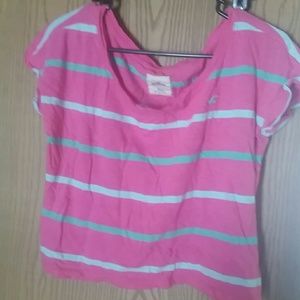 Hollister cropped tee sm