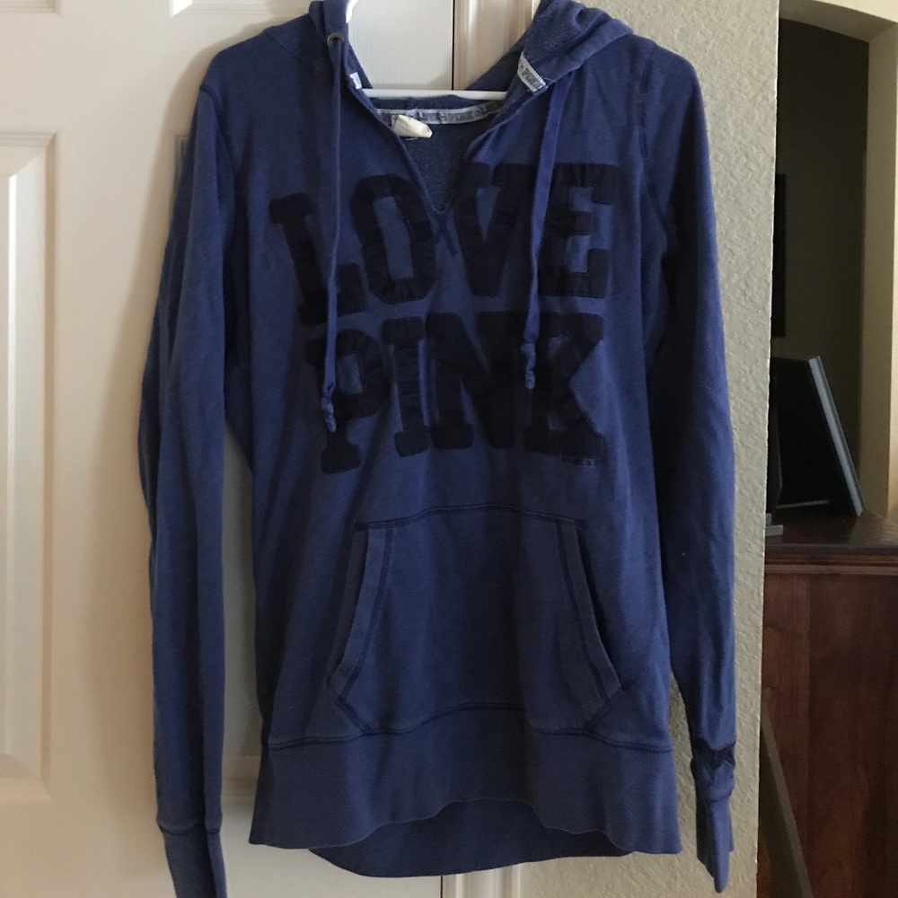 Blue Love Pink sweatshirt