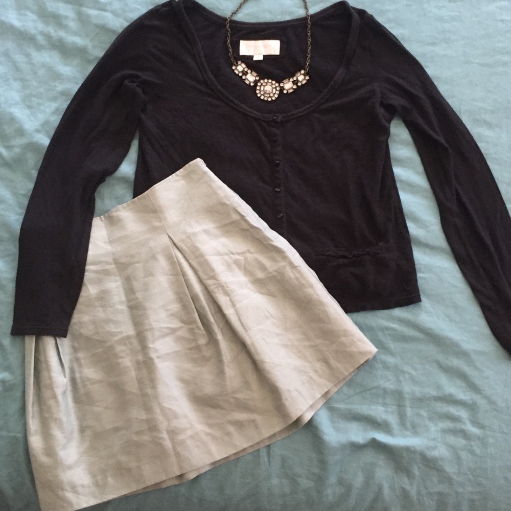 Black American Eagle Cardigan